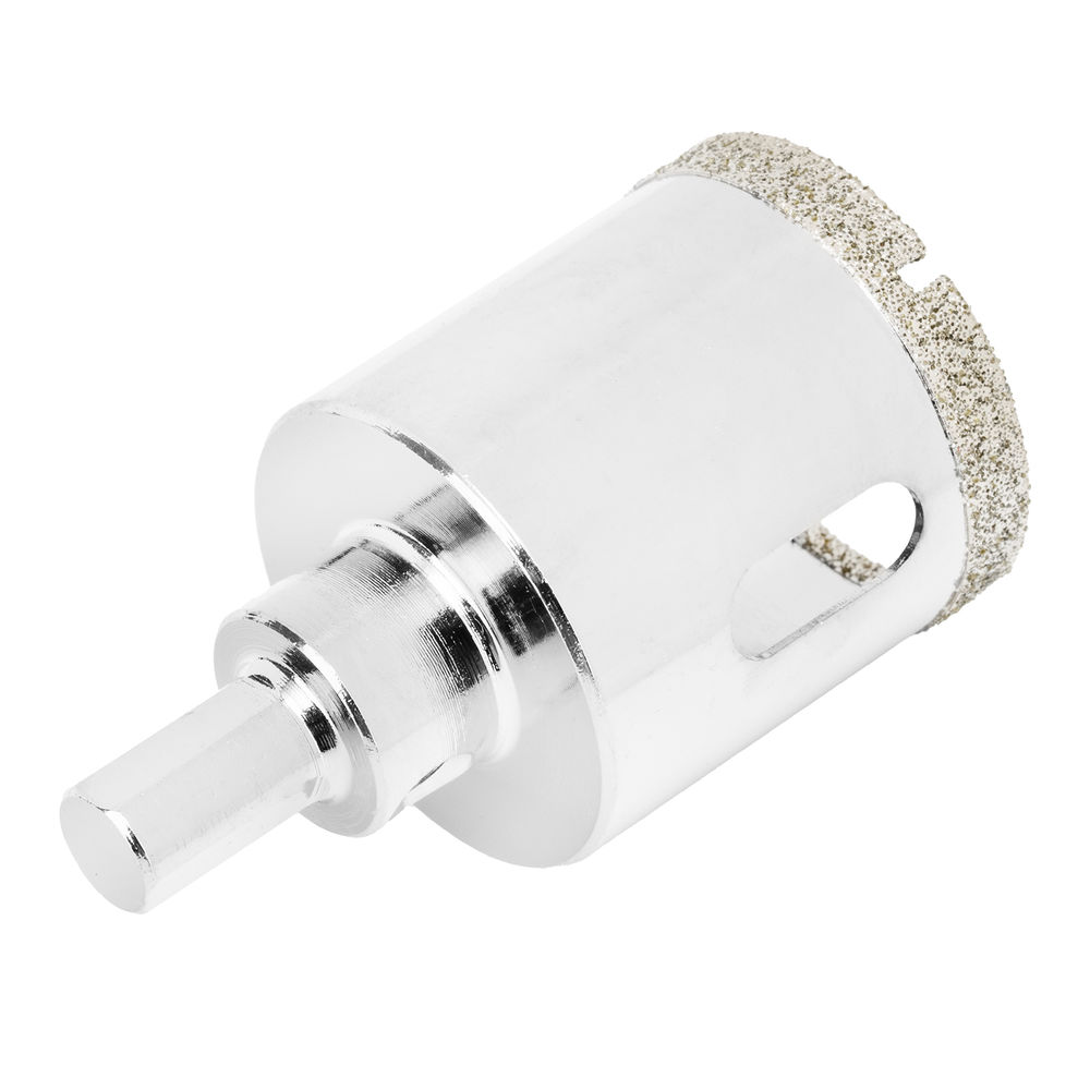 Сверло алмазное по керамограниту, 38 х 67 мм, трехгранный хвостовик Matrix (726383)