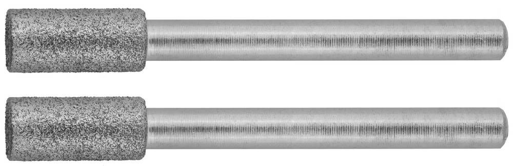 Мини-шарошки алюминиевые 4.8?10.0?3.2 мм L 38 мм 2 шт ЗУБР 35920