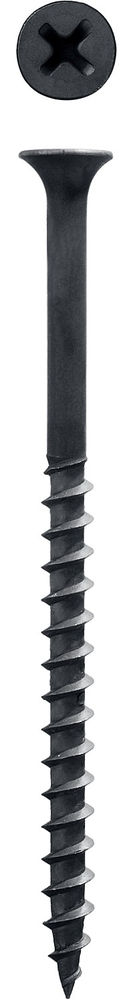 Саморез гипсокартон-дерево фосфатированный 90 х 4.8 мм, 12 шт Профессионал СГД ЗУБР 300036-48-090