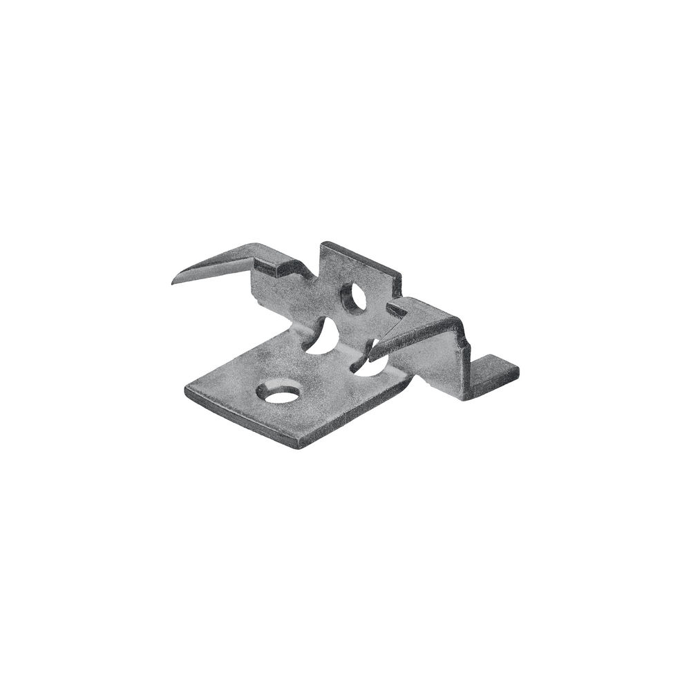 Крепёж с шипами для террасной доски, термодиффузионное покрытие, с саморезами и битой, 60 шт Профессионал Союз-Антиблик ЗУБР 307011