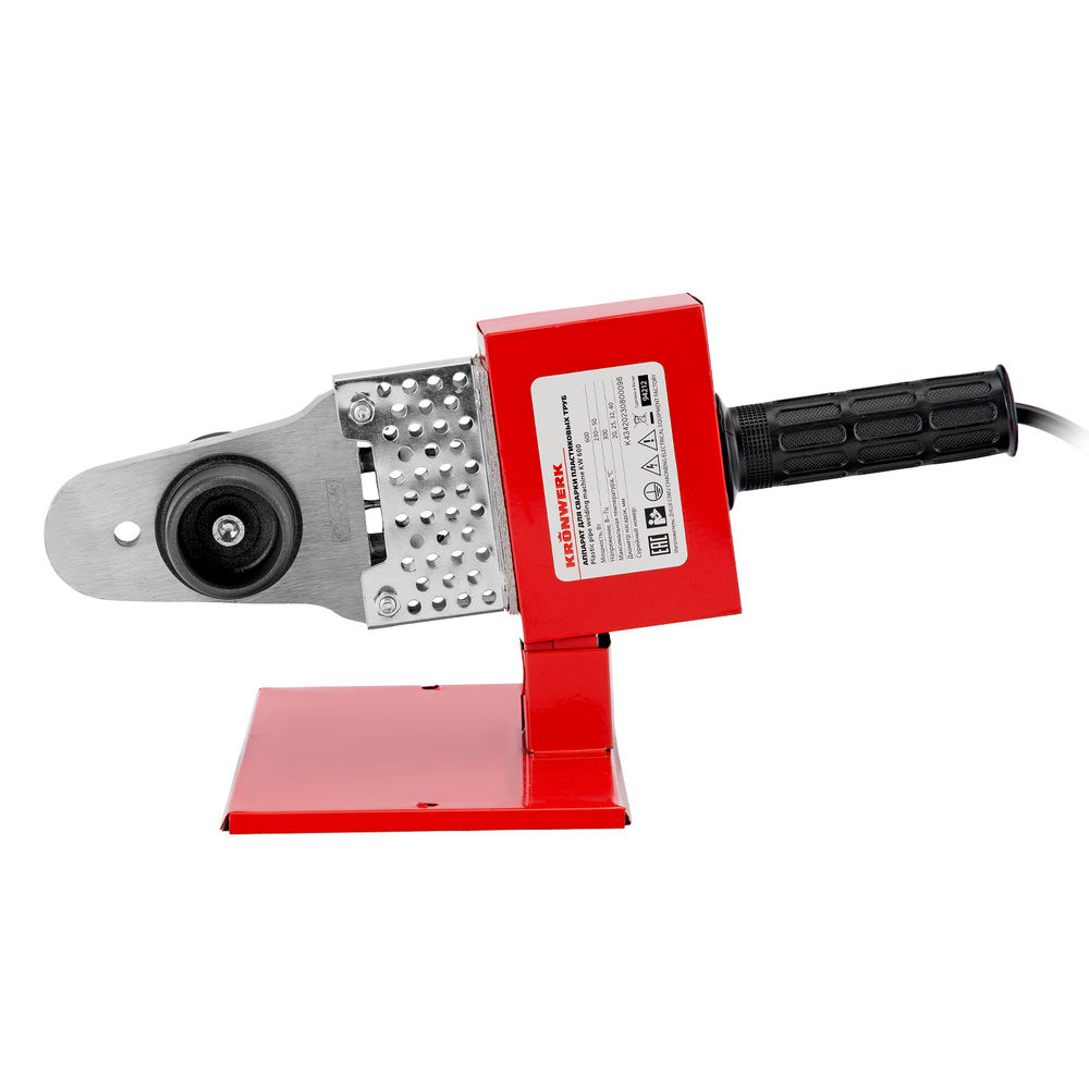 Аппарат для сварки пластиковых труб K W 600, 600 Вт, 300 °C, 20-25-32-40 мм, блистер Kronwerk (94212)