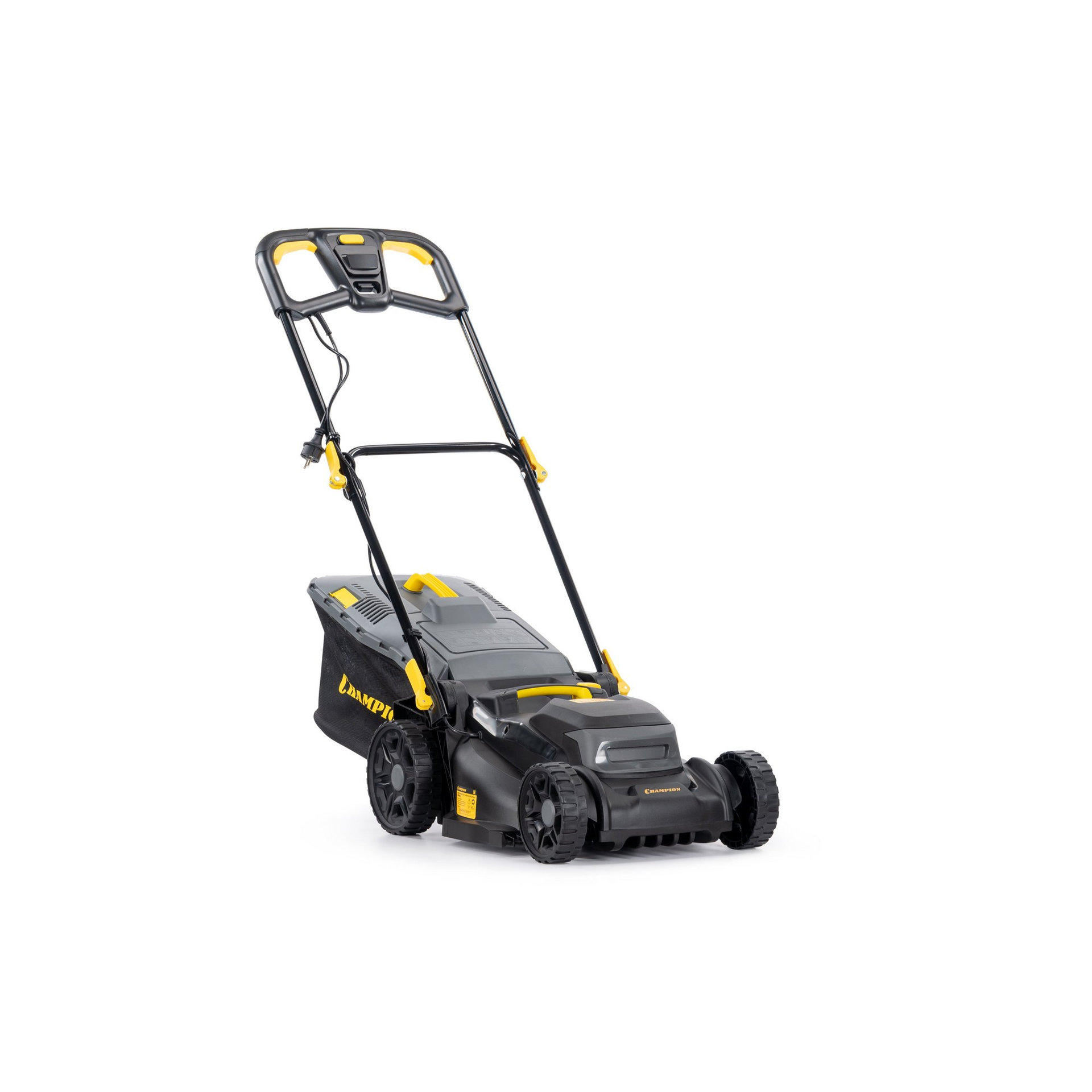 Газонокосилка эл. CHAMPION EM4018 (1,8 кВт травосб. 40л ширина 400мм 25-75мм, 14,7кг) (EM4018)