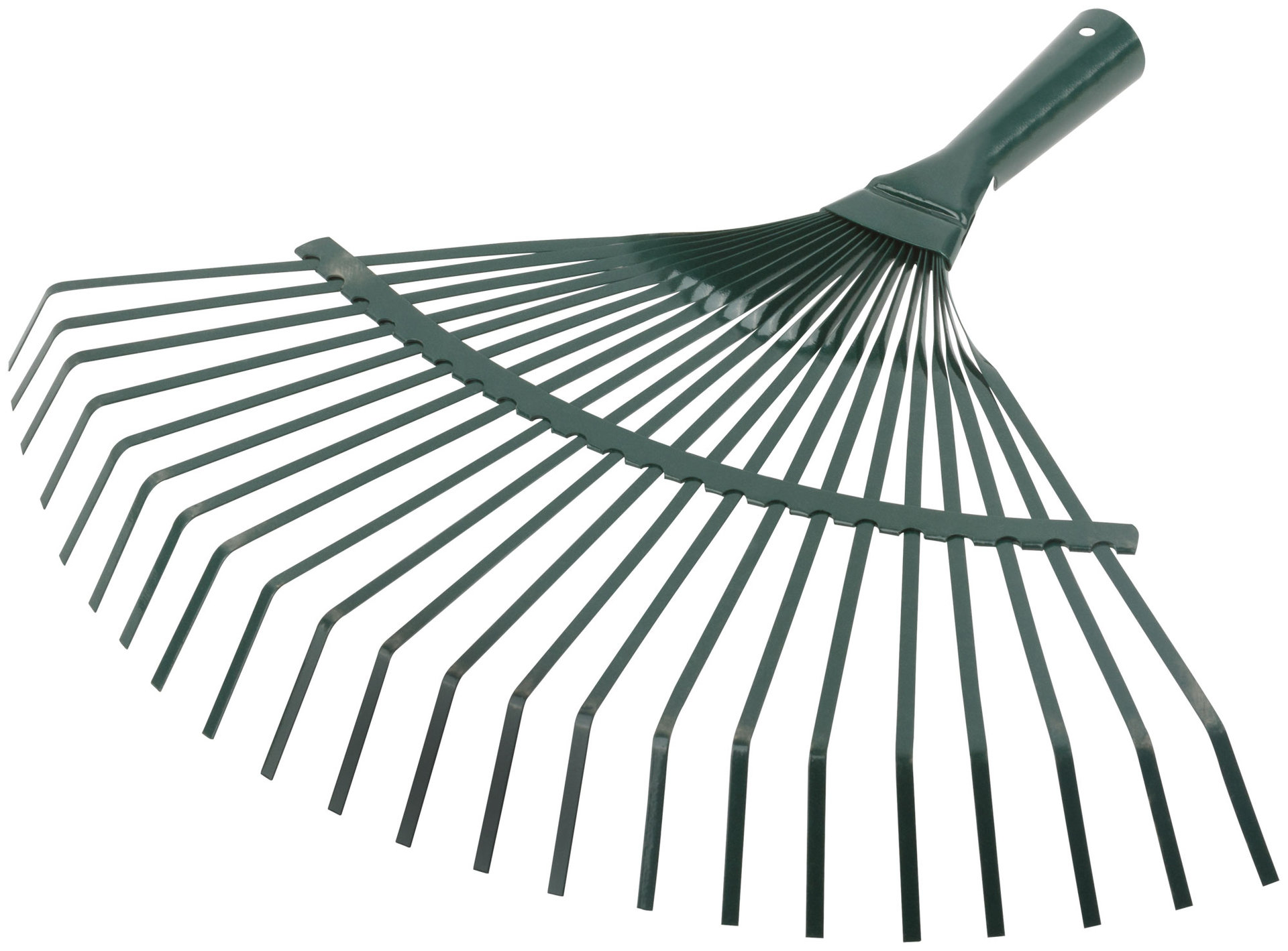 Грабли веерные, пластинчатые, 22 зуба, 430 мм (77003)