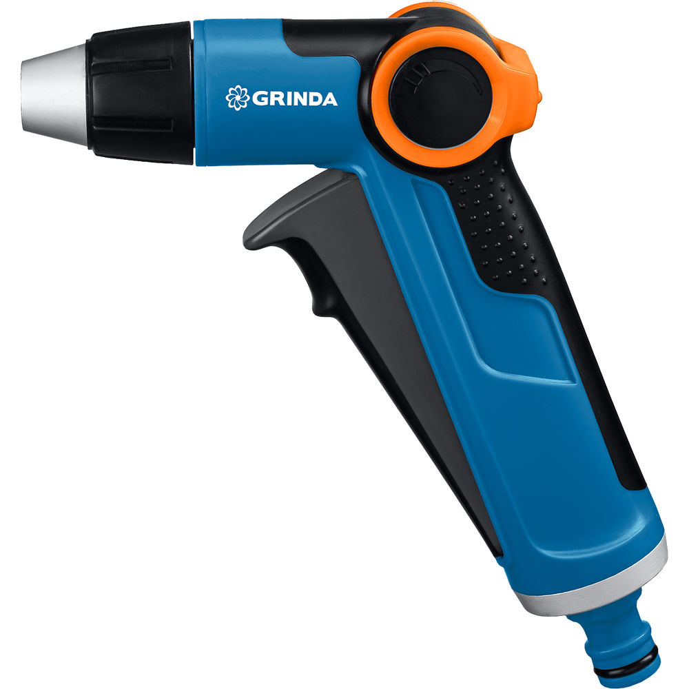 Поливочный пистолет X-R, с регулятором напора, плавная регулировка, курок спереди, двухкомпонентный, PROLine GRINDA 8-427113_z02