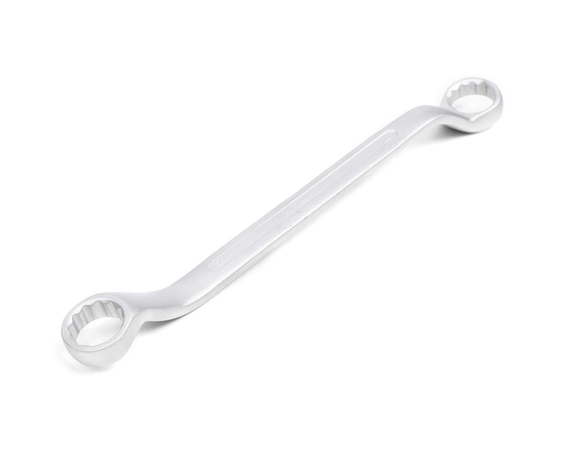 Ключ накидной двусторонний 20х22 хром. HORTZ