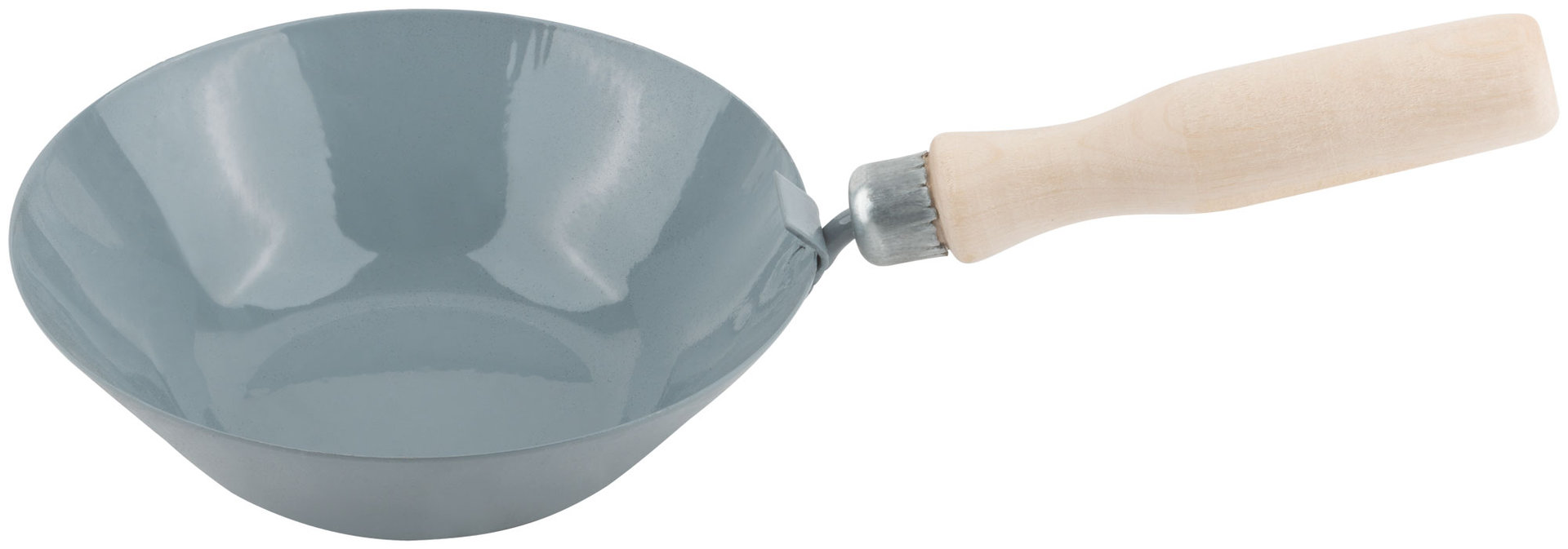 Ковш строительный с площадкой, деревянная ручка (05909)