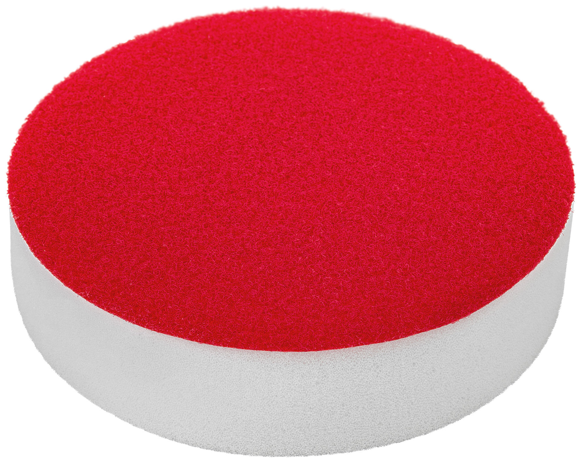 Круг полировальный поролоновый (липучка), мягкий поролон, Профи 125х30 мм (39648)