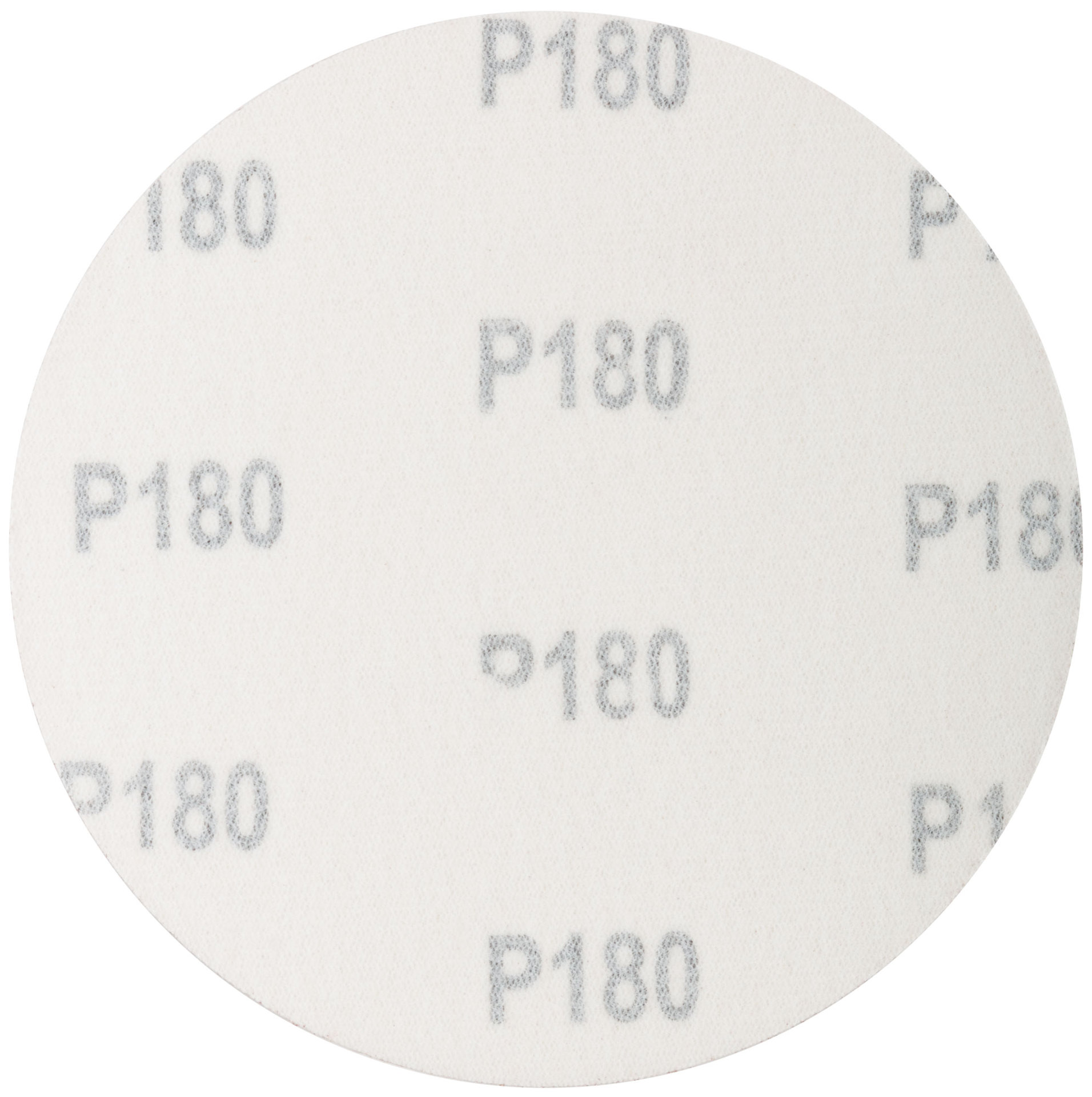 Круги шлифовальные сплошные (липучка), алюминий-оксидные, 125 мм, 5 шт. Р 180 (39828М)