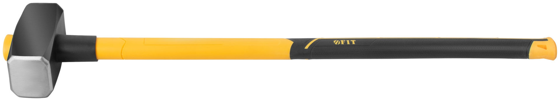 Кувалда кованая, фиберглассовая обратная усиленная ручка 900 мм, 6 кг