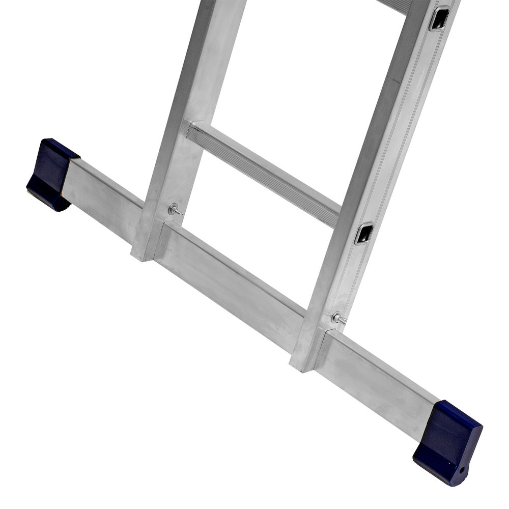 Лестница шарнирная алюминиевая, 2 х 4 + 2 х 5, Сибртех (97884)