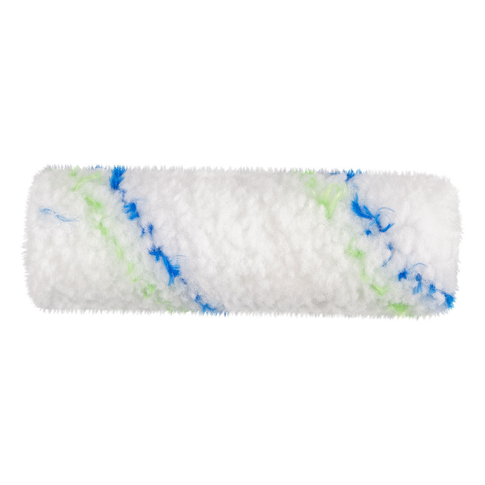 Мини-валик сменный Водные краски, 110 мм, ворс 12 мм, D 16 мм, D ручки 6 мм, полиэстер Сибртех (80582)