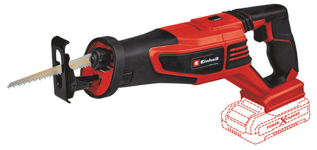 Пила сабельная акк. Einhell PXC TP-AP 18/28 Li BL + 1 акк.4 Ач + ЗУ 3 А (4326310SET)