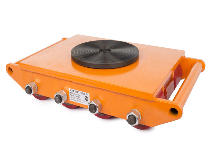 Роликовая платформа поворотная TOR CRA-12 г/п 18 т (T) (без ручки) (1048286)