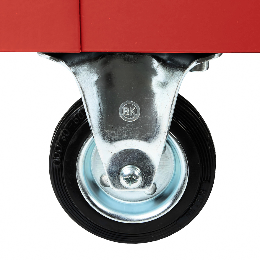 Тележка инструментальная 5 полочная Standart красная RUNTEC RTSTD-5R