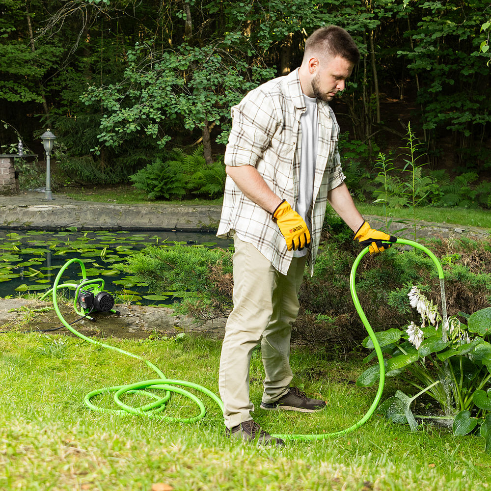 Садовый поверхностный насос СПН650-П, 650 Вт, напор 37 м, 3200 л/ч, пластик Сибртех (97244)