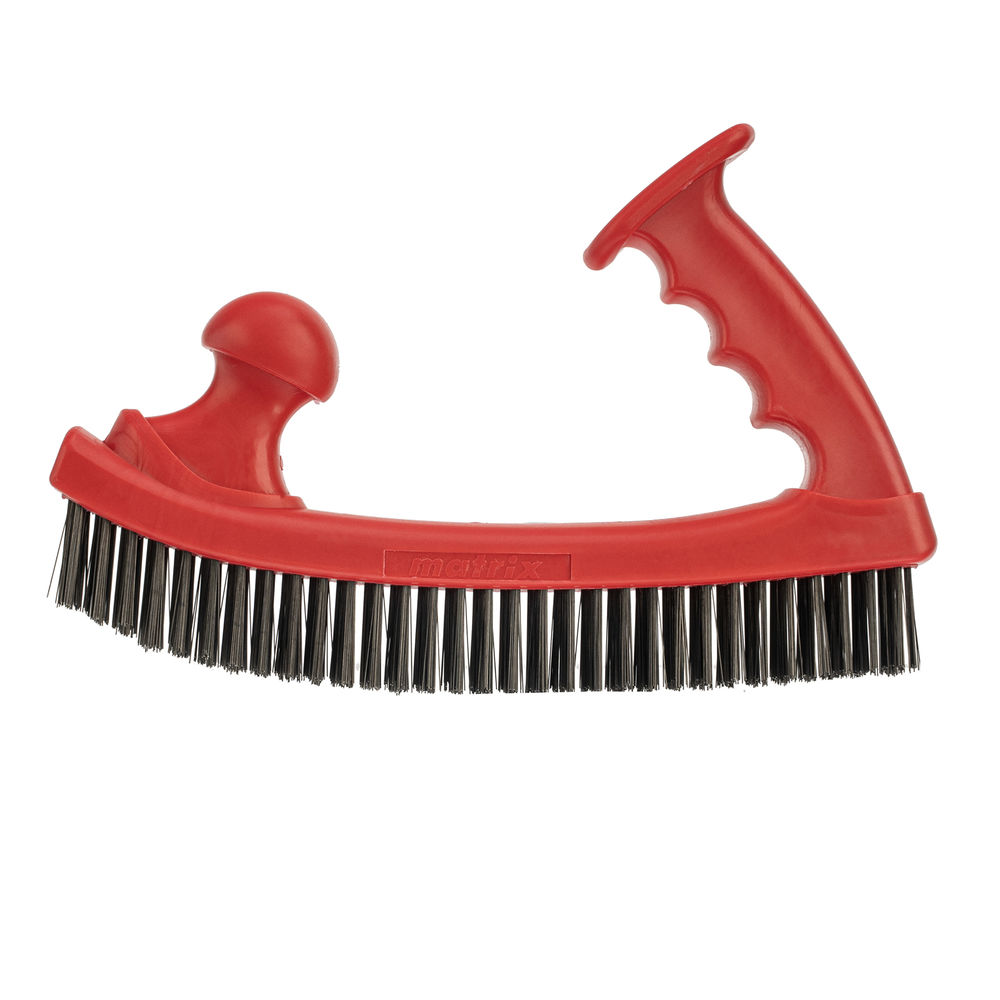 Щетка зачистная двуручная, пластиковая Matrix (74830)