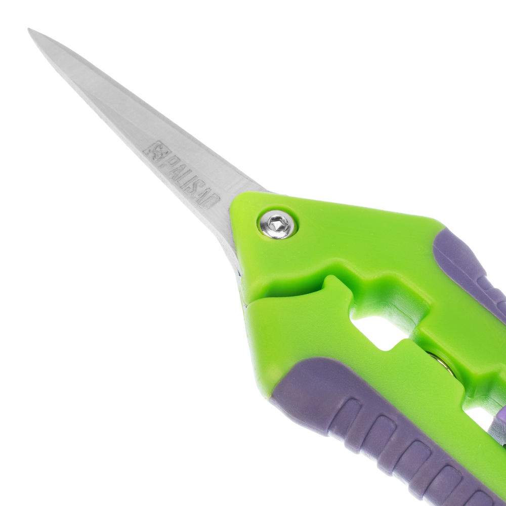 Секатор цветочный, 160 мм, для бонсай и топиария, двухкомпонентные рукоятки, Palisad (60499)