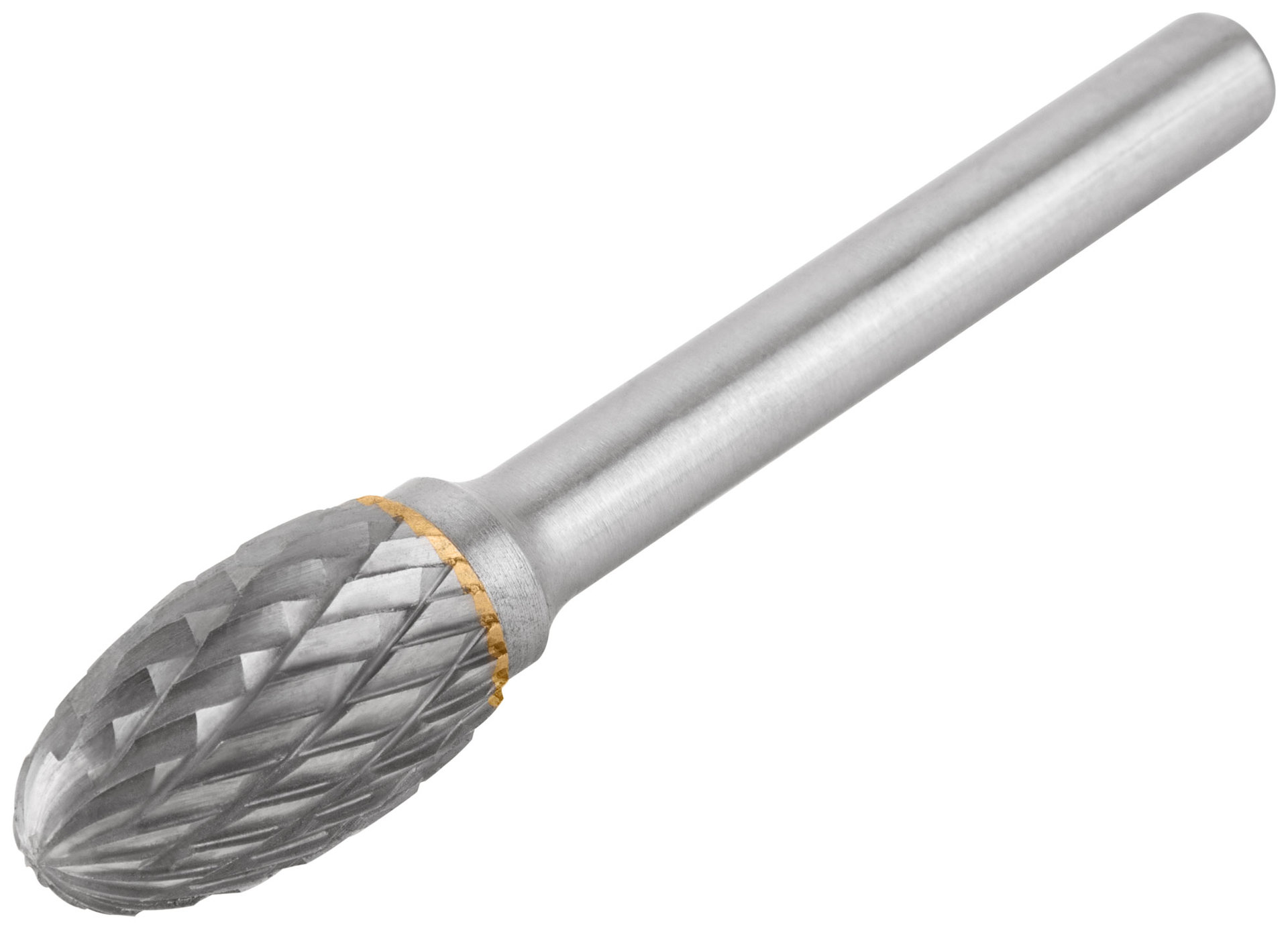 Шарошка карбидная, штифт 6 мм, тип E, овальная 12х20х65 мм (36616)