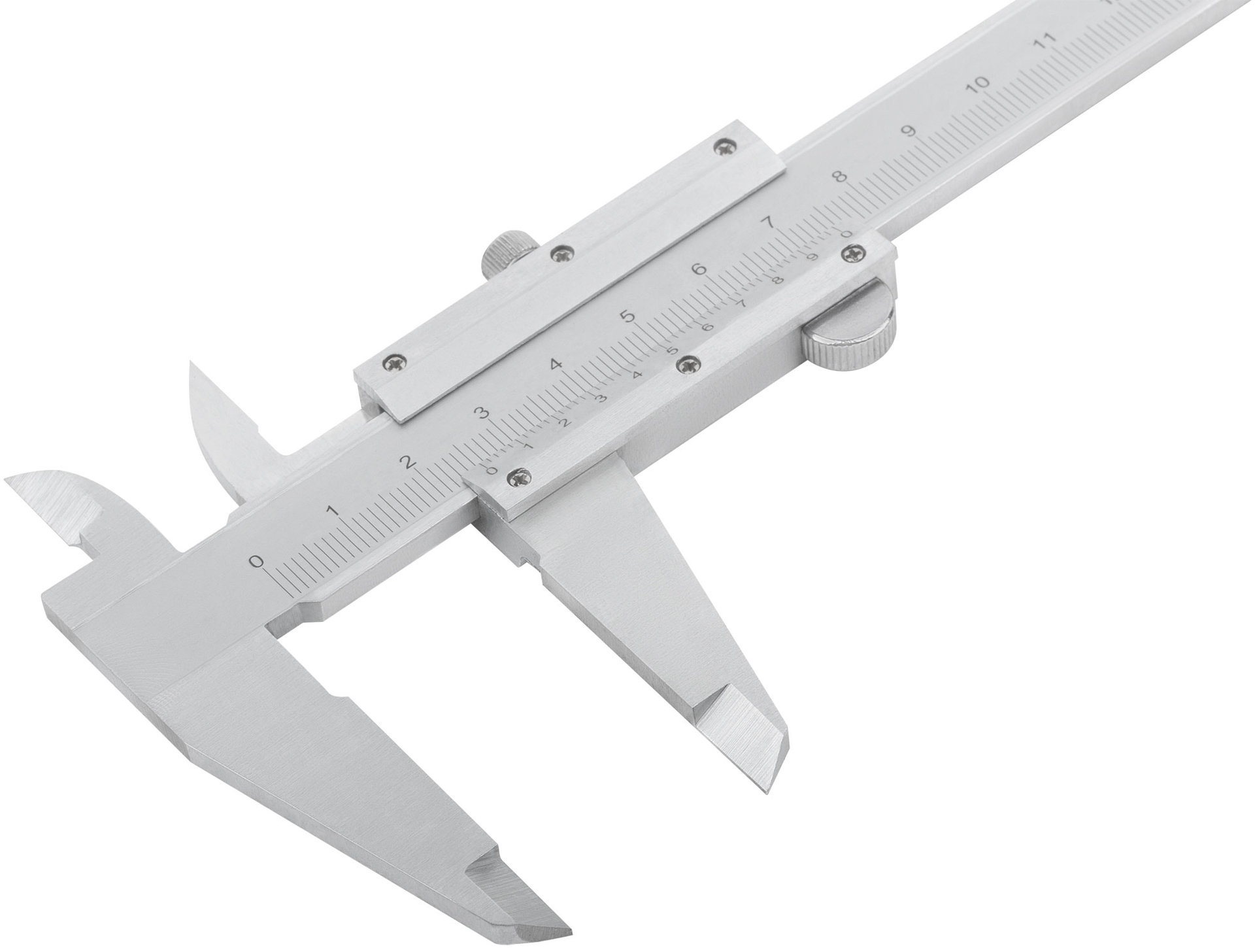 Штангенциркуль металлический нержавеющий 250 мм/ 0,02 мм ( пластиковый кейс ) (19846)