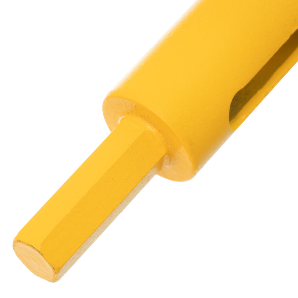 Сверло алмазное по керамограниту, 18 мм, мокрая резка, трехгранный хвостовик Denzel (72678)