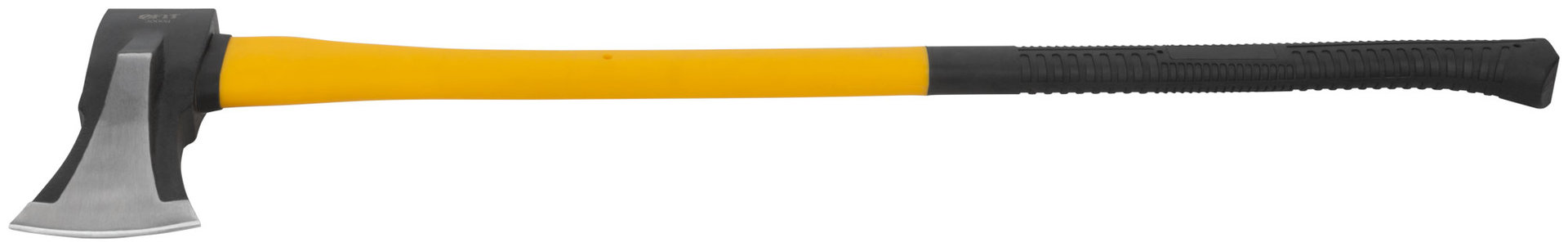 Топор-колун ушастый кованый, фибергласовая длинная ручка 3000 гр.