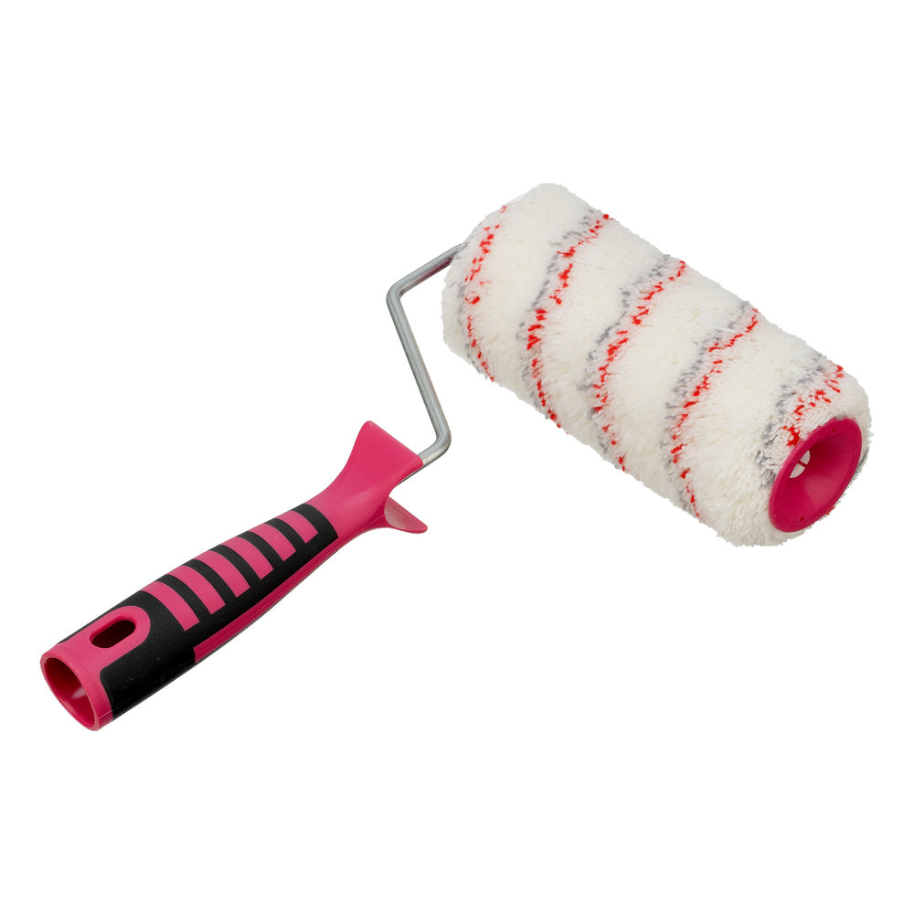 Валик Нейлон Люкс с двухкомпонентной ручкой, 180 мм, ворс 18 мм, D 48 мм, D ручки 6 мм, полиамид Matrix (80652)