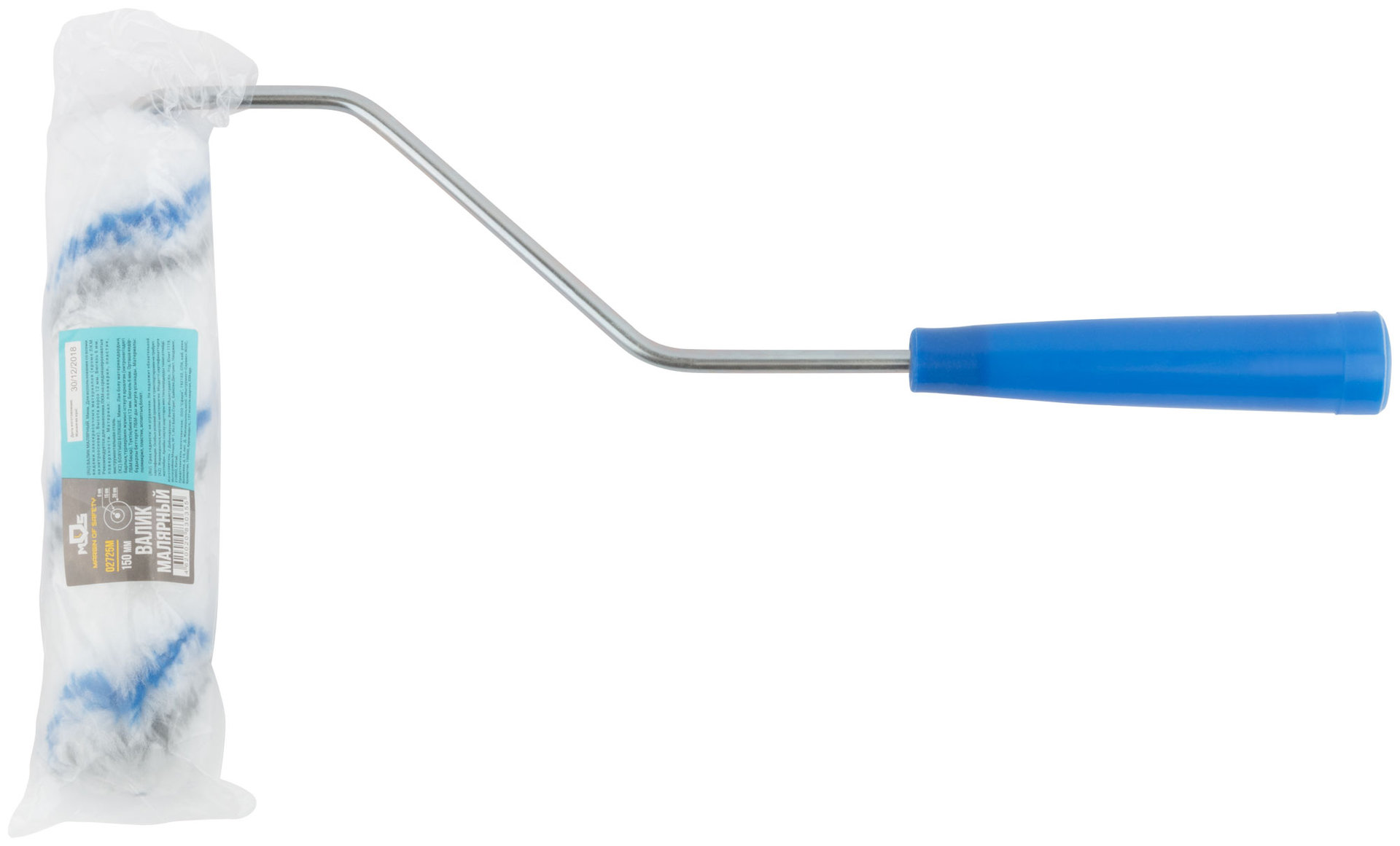 Валик полиакриловый, мини, 15/39, ворс 12 мм, 150 мм (02725М)