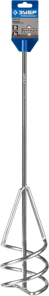 Миксер для песчано-гравийных смесей 100?500 мм шестигранный хвостовик ЗУБР Профессионал 06033-10-50_z02