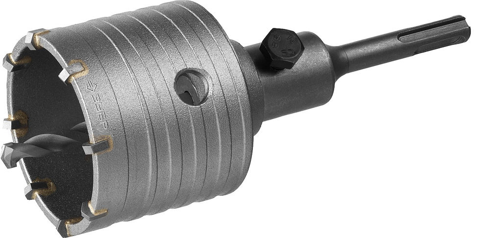 Коронка по бетону с оснасткой 68 мм, SDS-Plus, 8Т ЗУБР 29211-68