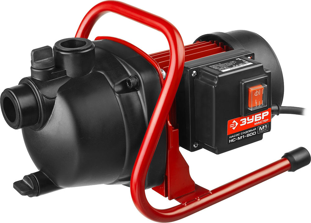 Насос центробежный поверхностный (садовый) 800 Вт ЗУБР НС-М1-800
