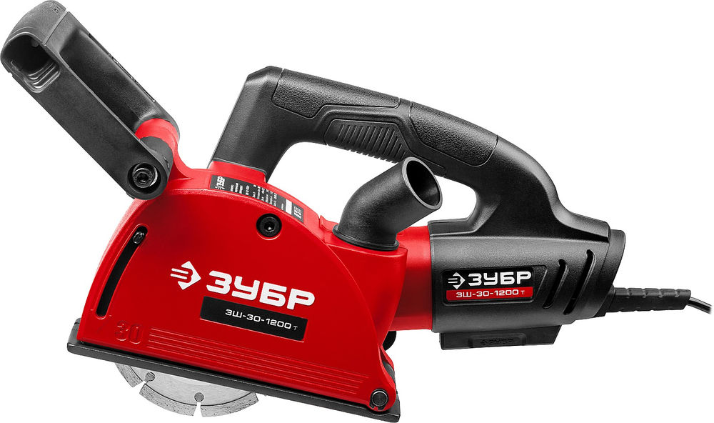 Штроборез (бороздодел) d 125 мм, 1200 Вт, ширина 30 мм ЗУБР ЗШ-30-1200 Т