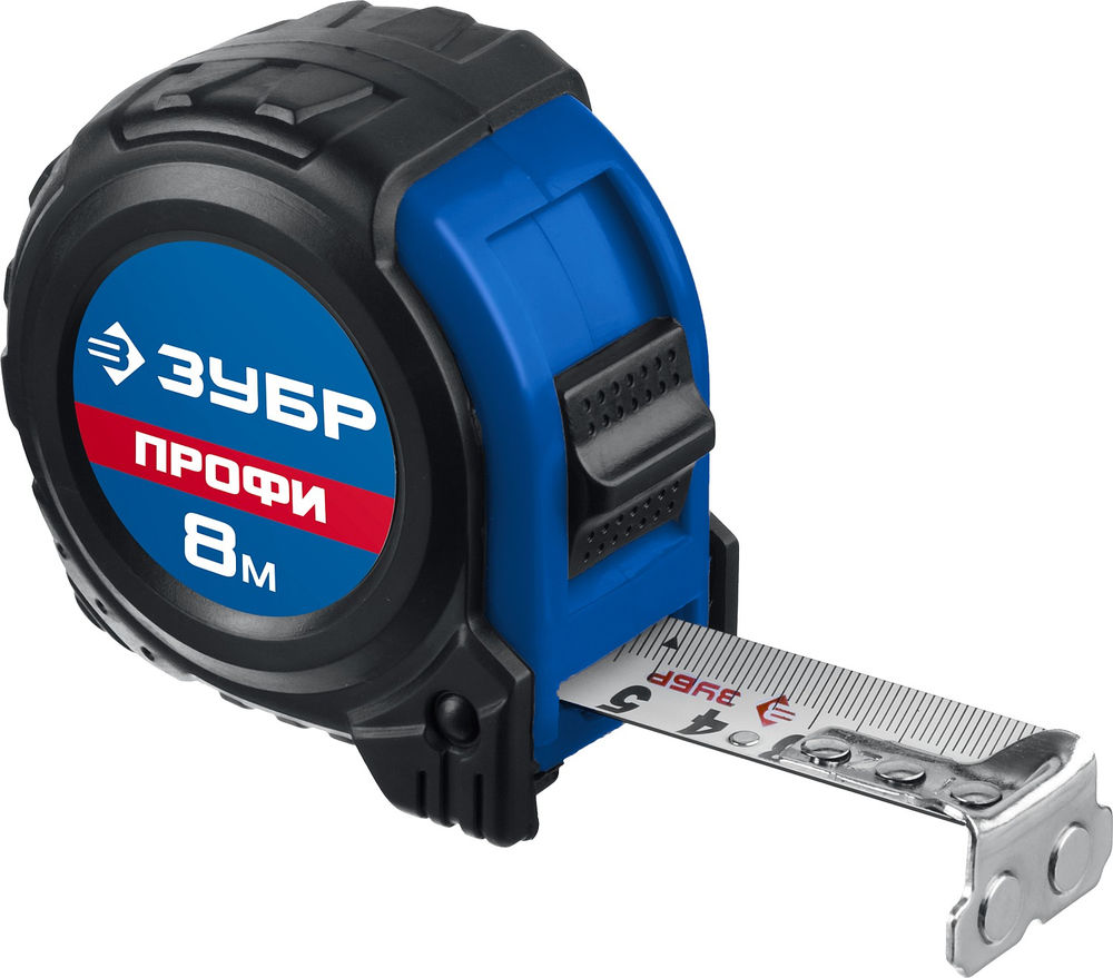 Рулетка 8 м х 25 мм Профессионал ЗУБР Нейлон 34056-08-25