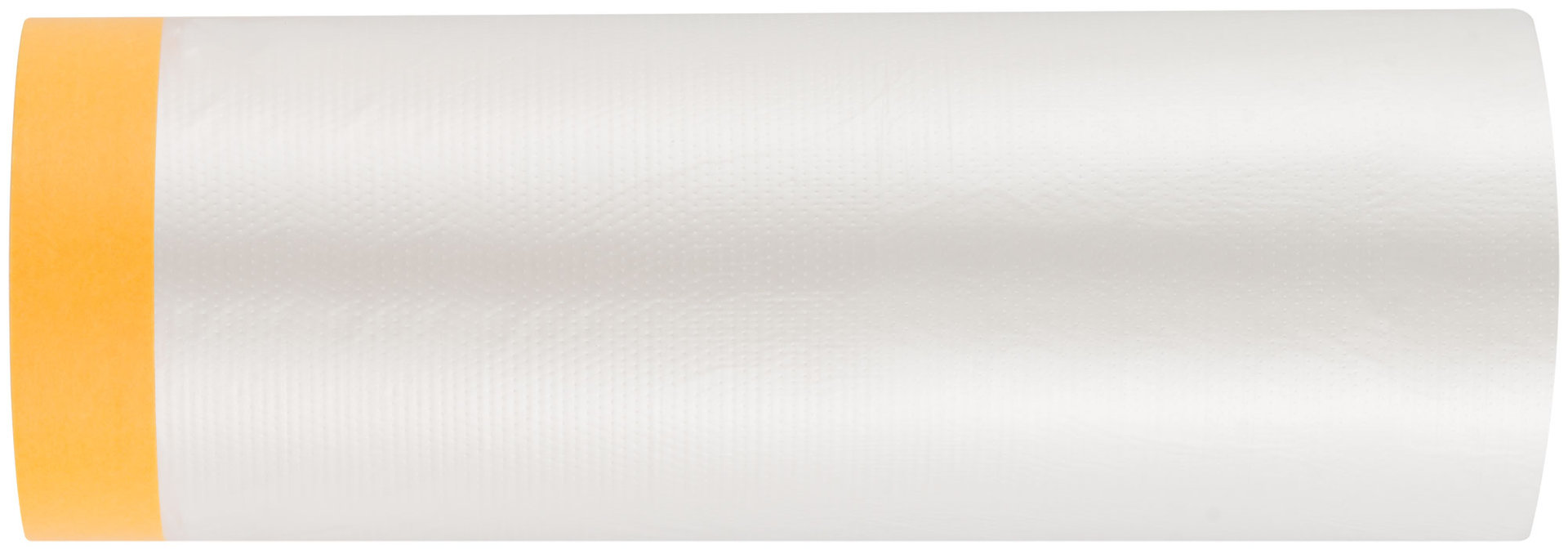 Укрывная пленка с золотистой малярной лентой, статически заряжена, 7 мкр., 140 см х 33 м, Clever Cover, 30-7116