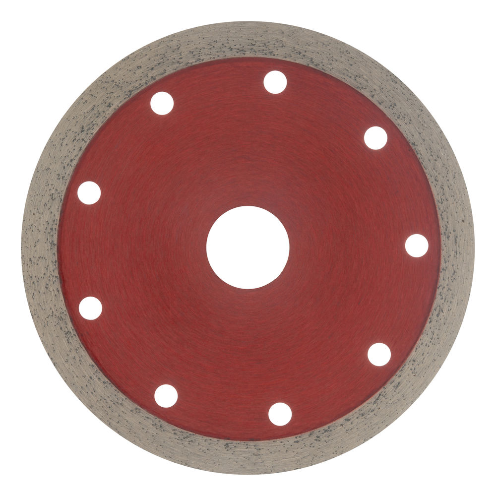 Диск алмазный, отрезной сплошной, 125 х 22.2 мм, тонкий, мокрая резка Matrix Professional (730787)