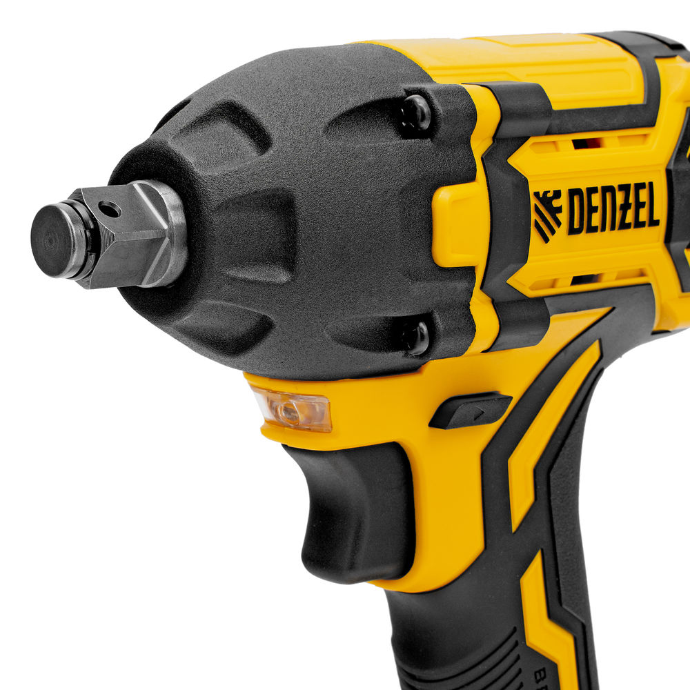 Гайковерт ударный аккумуляторный бесщет. CIWH-BL-20-350, Li-Ion, 20 В// Denzel (26520)
