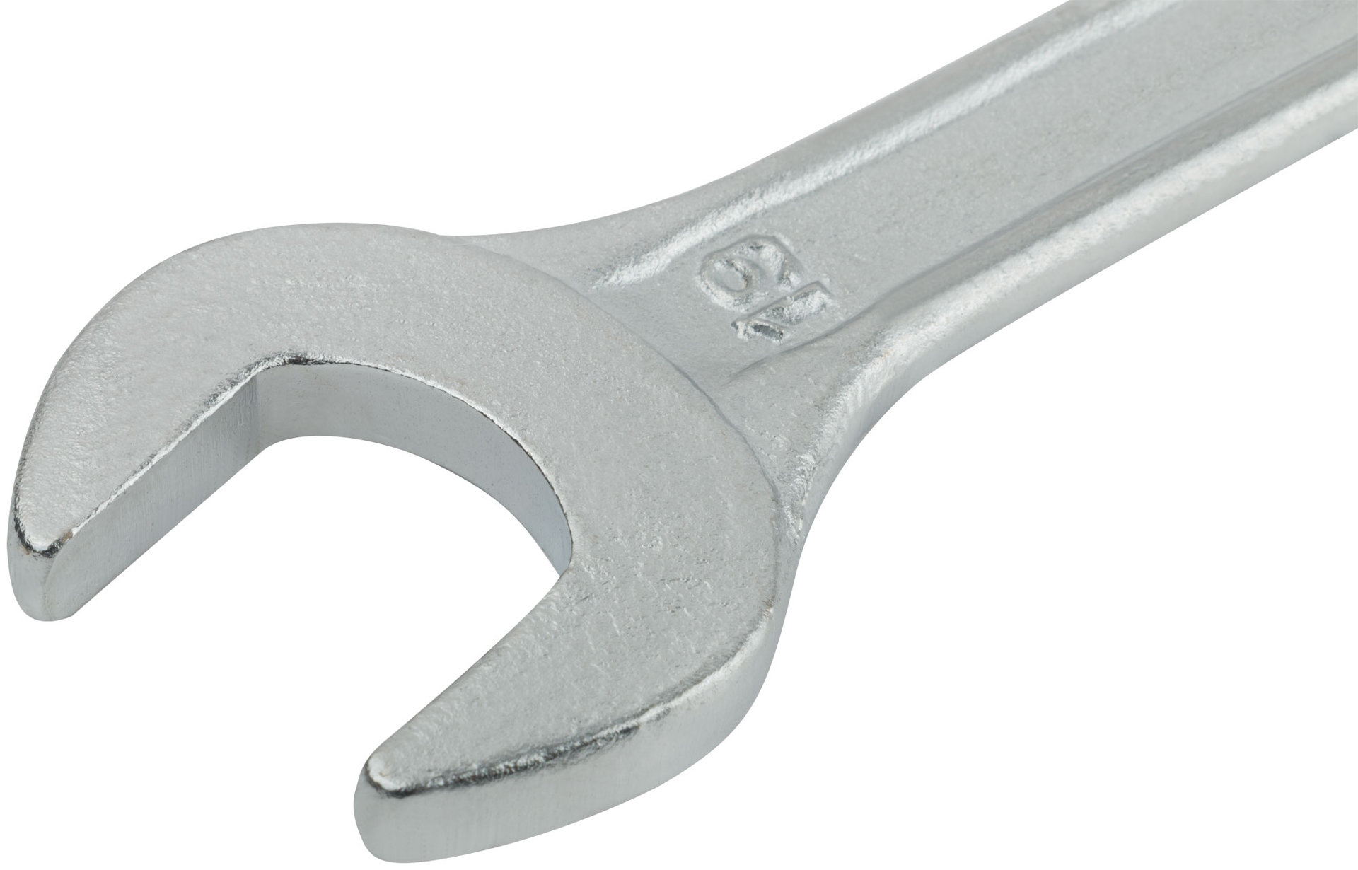 Ключ рожковый, хромированное покрытие 19х22 мм (63511)