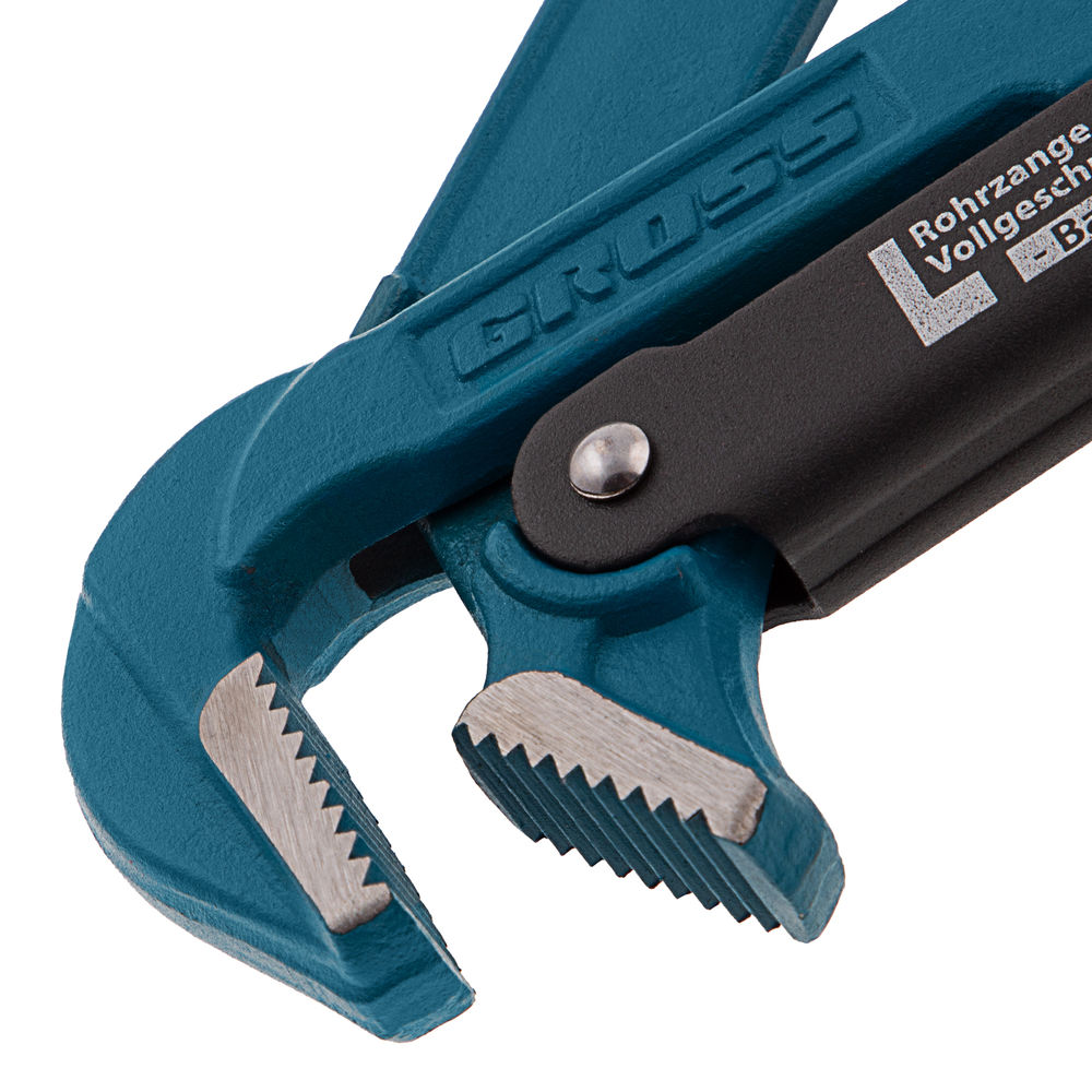 Ключ трубный рычажный 1, №1, цельнокованый, CrV, тип L Gross