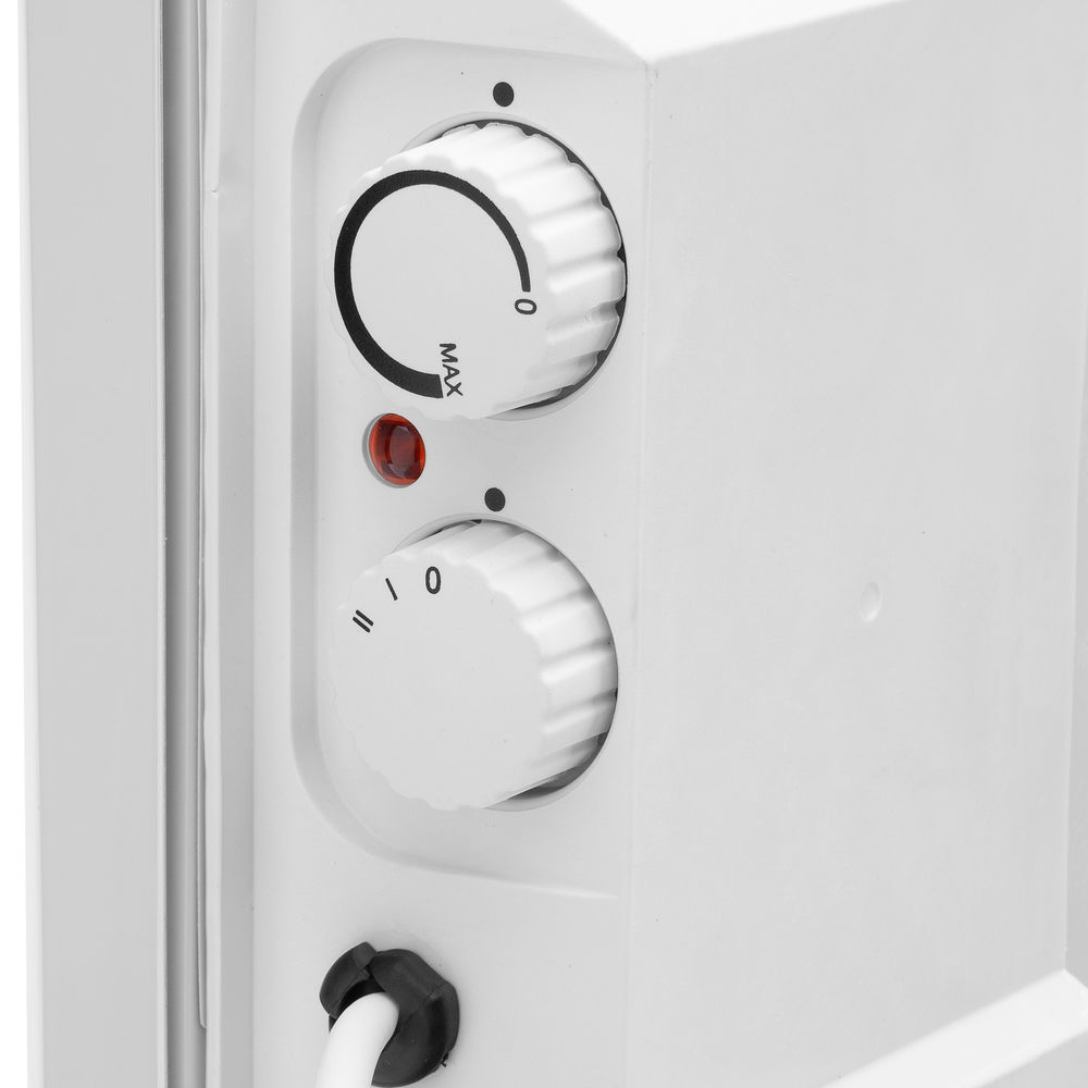 Конвектор электрический CH-1500, 1500 Вт, X-образный нагреватель, термостат, колеса MTX (98106)