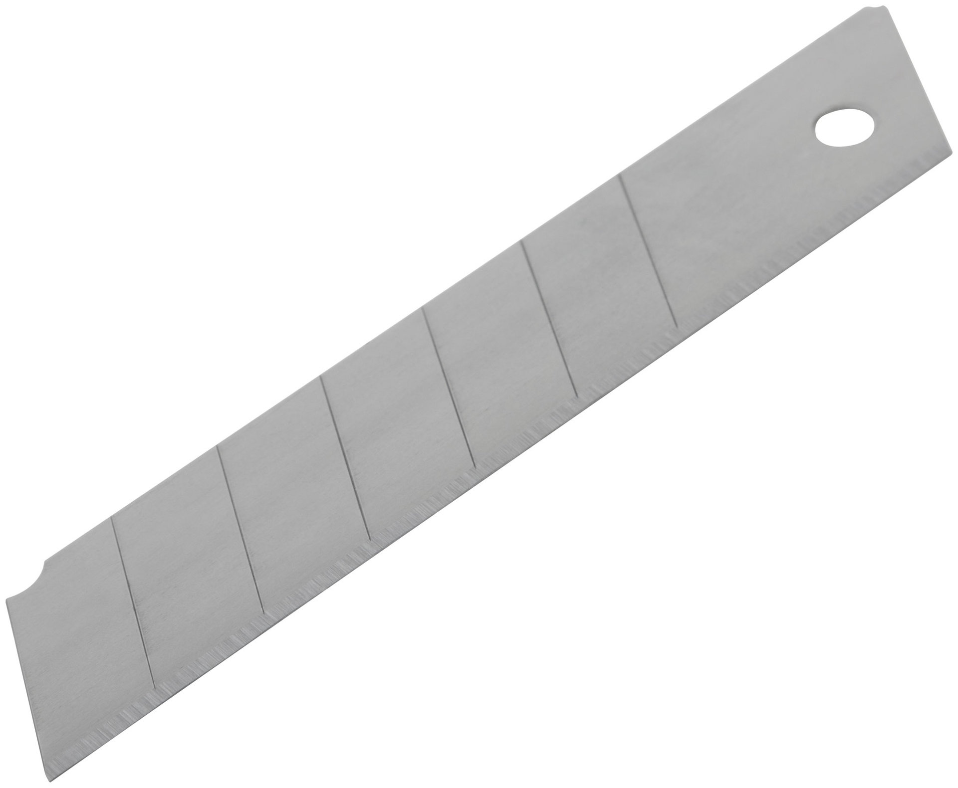 Лезвия для ножа технического 25 мм, 7 сегментов, сталь SK5 (10 шт.) (10425)