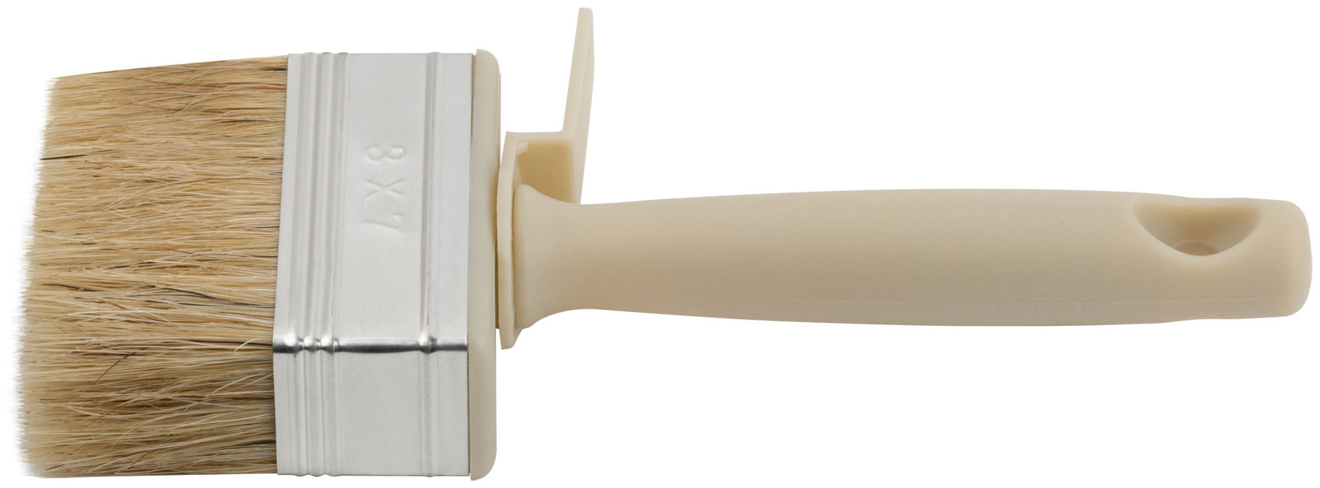 Макловица, натур. светлая щетина, пласт. корпус, мини 30 x 70 мм (01661)