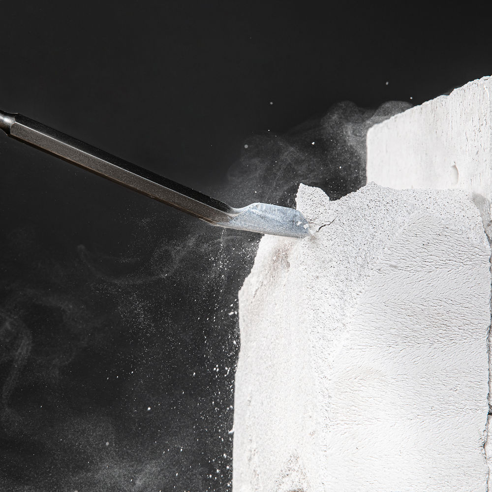 Набор буров по бетону, 6-8-10 х 160, 8-10-12 х 210, 10-12-14 х 260 мм, зубила 4 шт, SDS Plus Matrix (71098)