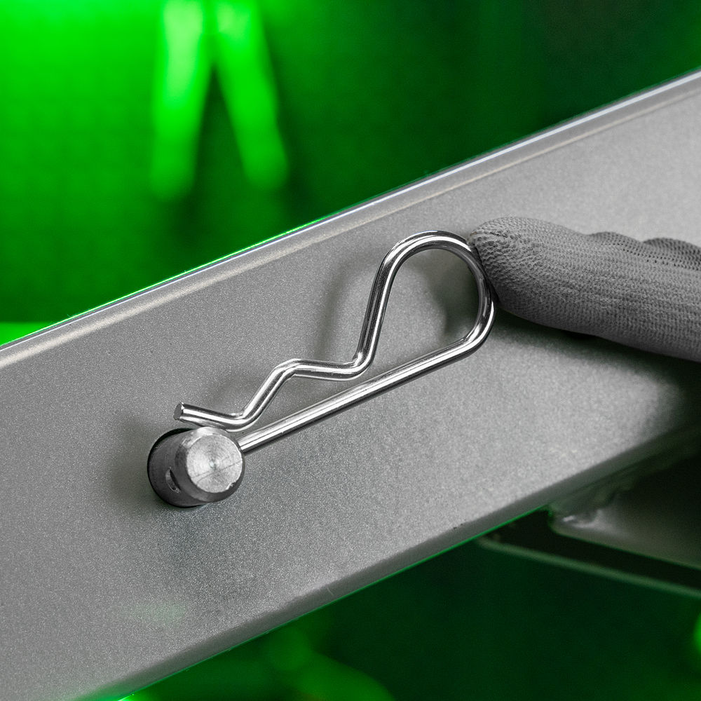 Набор шплинтов, S головки, с фиксацией, 150 предметов Сибртех (47605)