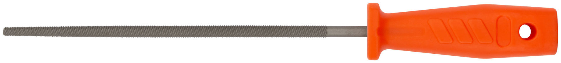 Напильник, пластиковая ручка, круглый 200 мм (42660)