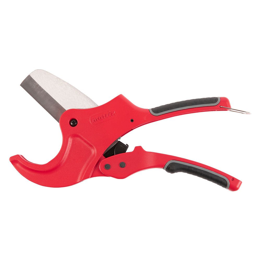 Ножницы для резки изделий из ПВХ, D до 63 мм, лезвие из нерж. стали, автоматич. Matrix (78419)