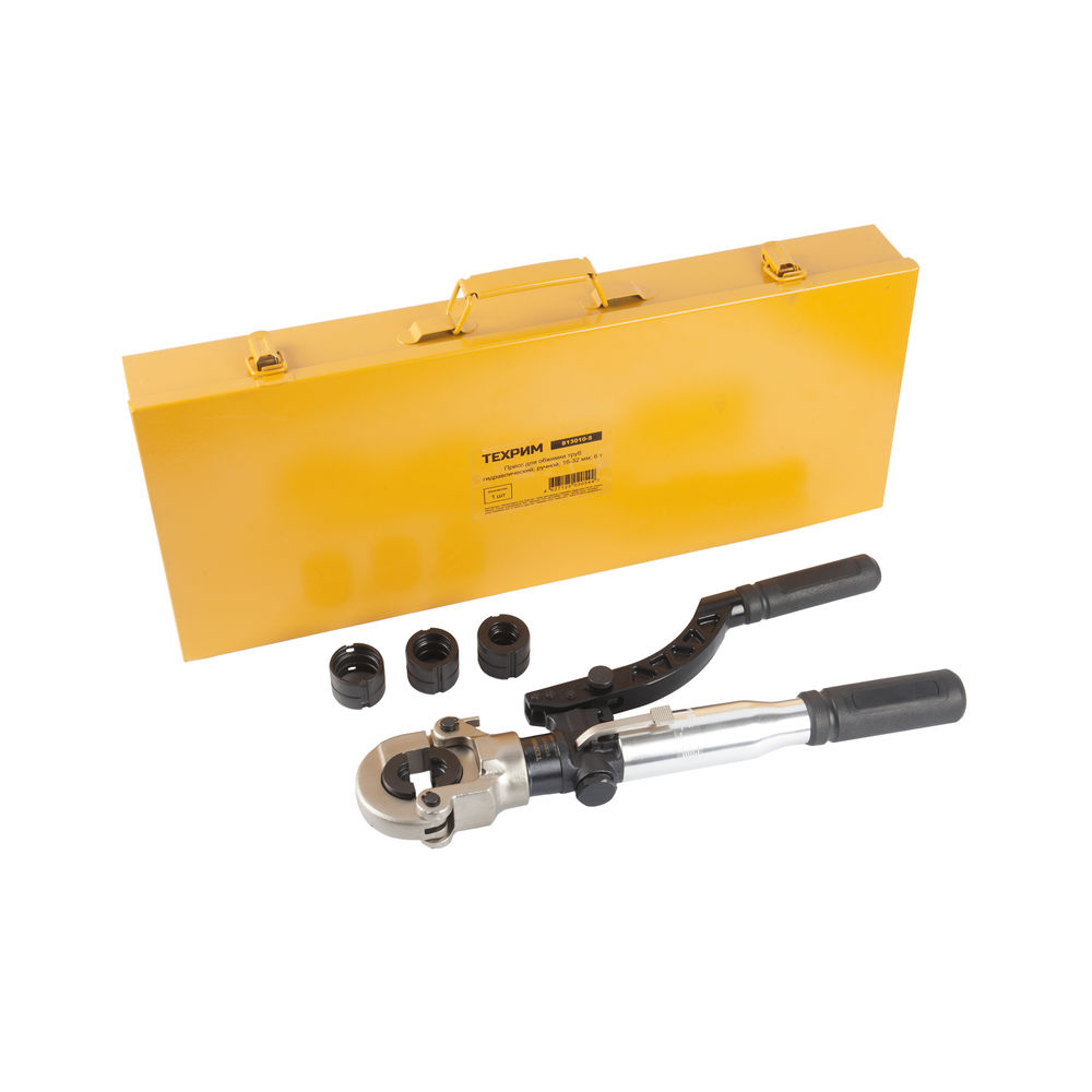 Пресс для обжима труб гидравлический; ручной; 16-32 мм; 1,8 т, ТЕХРИМ, 813010-5