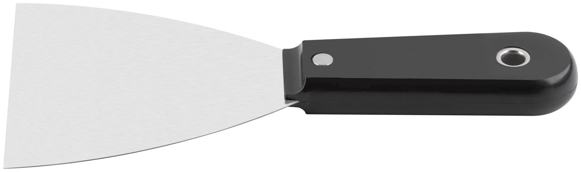 Шпатель с пластиковой ручкой полированный 4 (100 мм) (06290)