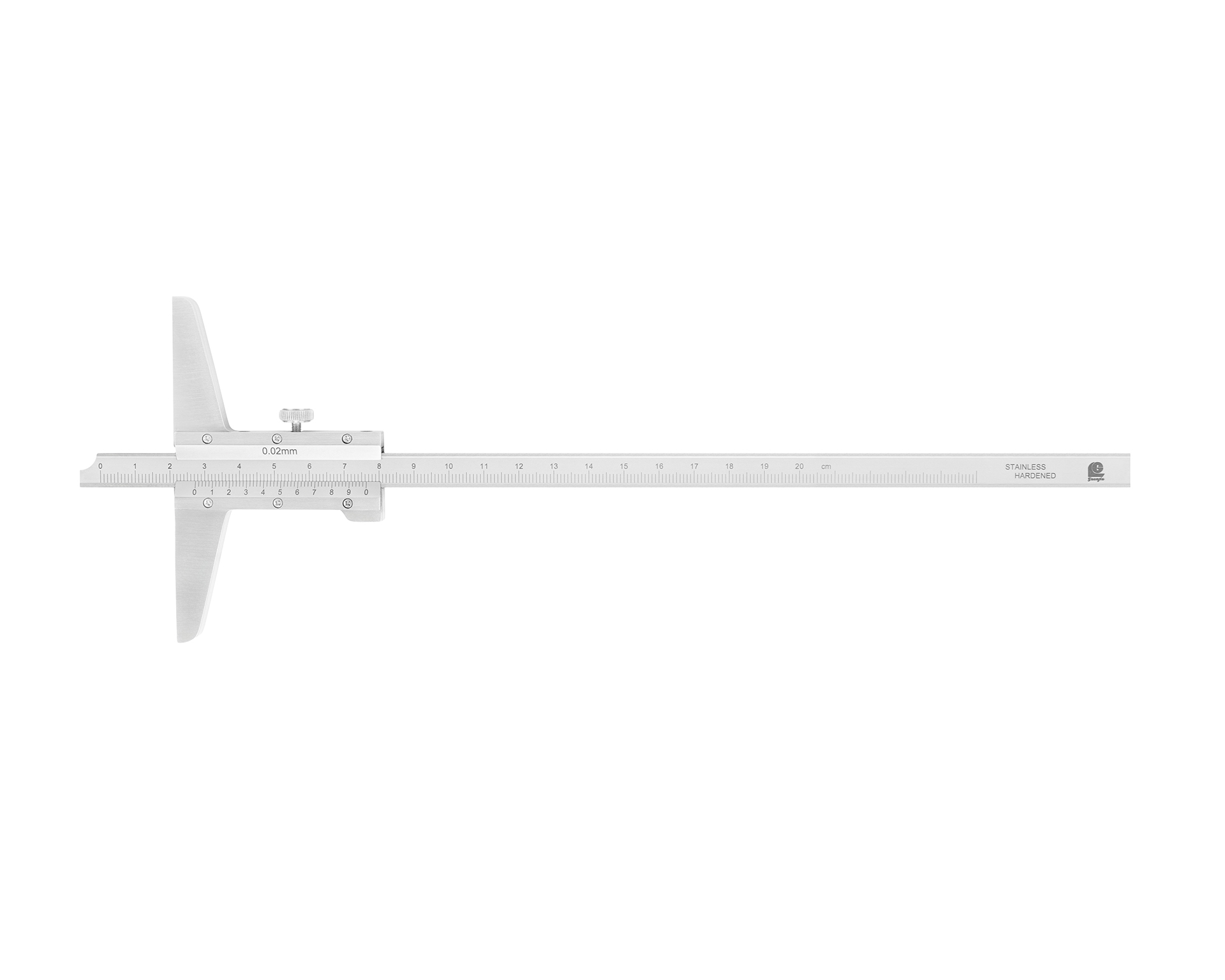 Штангенглубиномер нониусный 0-200 0,02 съемный корпус 151-102К Guanglu