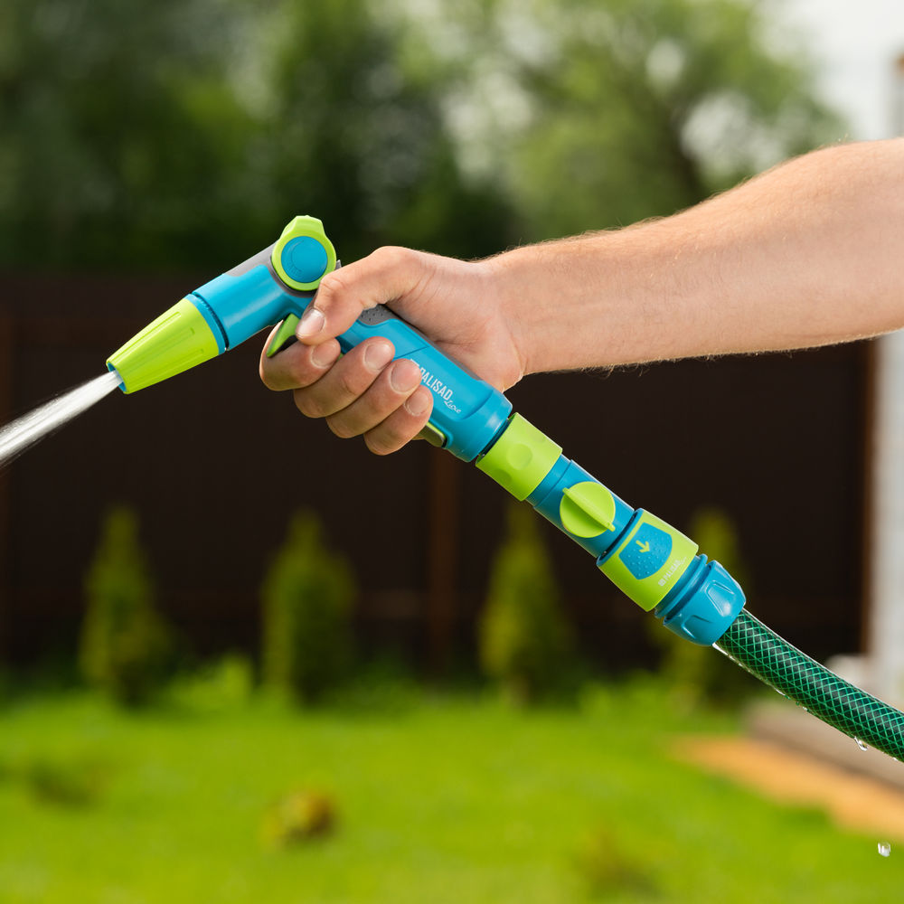 Соединитель штуцерный, с переключателем, Palisad Luxe (65782)