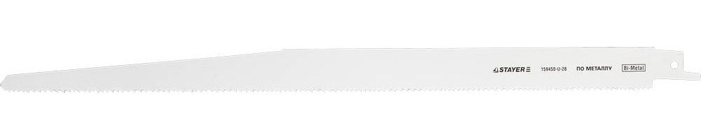Полотно для сабельной пилы L-280/300, Bi-Met S1222VF STAYER 159450-U-28