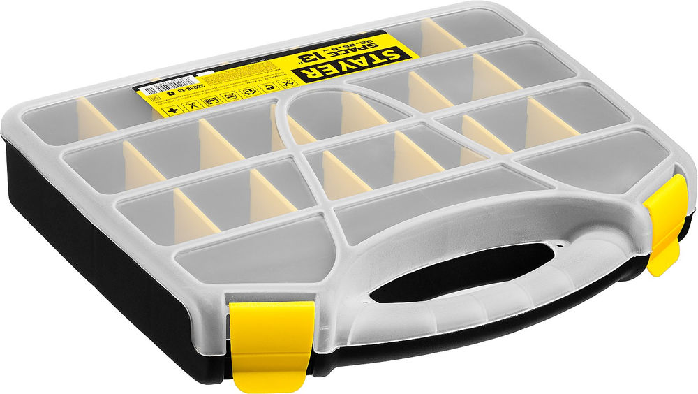 Органайзер пластиковый 320 х 260 х 60 мм, (13) с 21 ячейкой SPACE-13 STAYER 38038-13